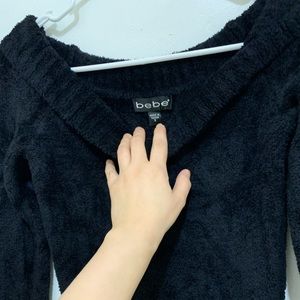 COPY - Blouse black bebe brand